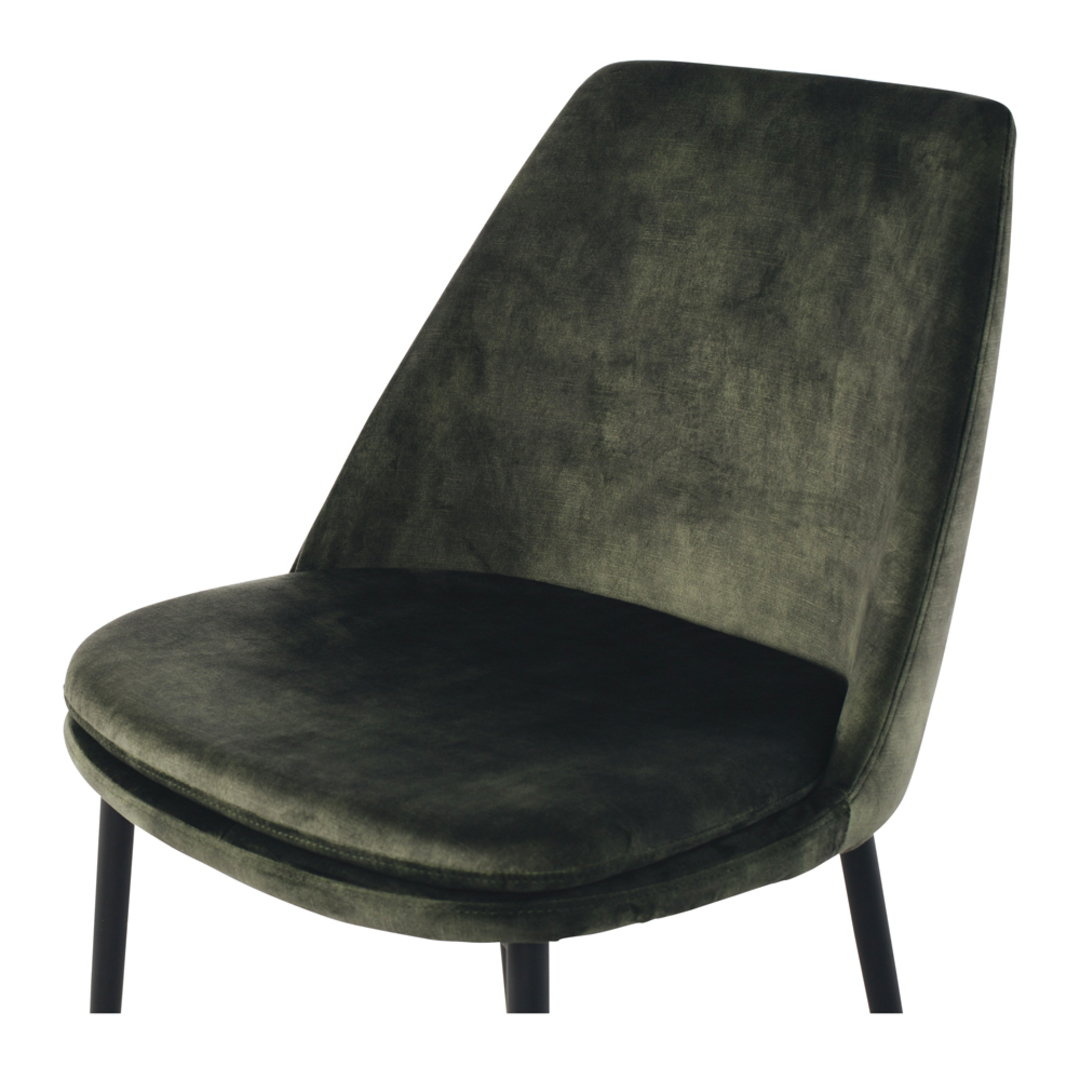 Mia Dining Chair Moss Green image 1